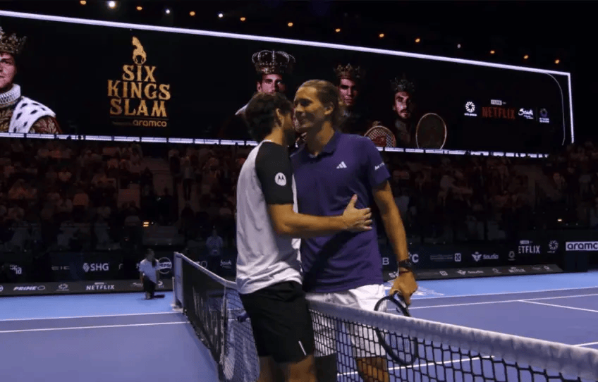 拉沃尔杯力克戴维斯杯，兹维列夫统治全场的简单介绍